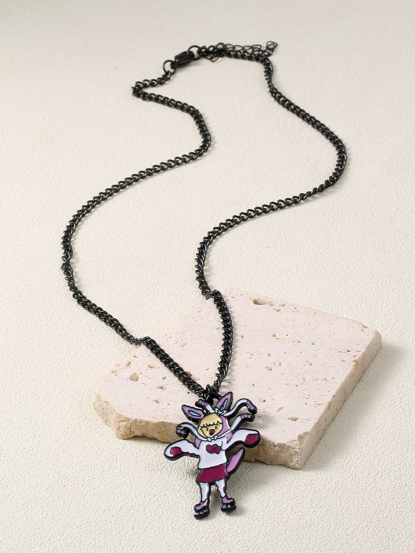 Pink Heart Girl’s Necklace