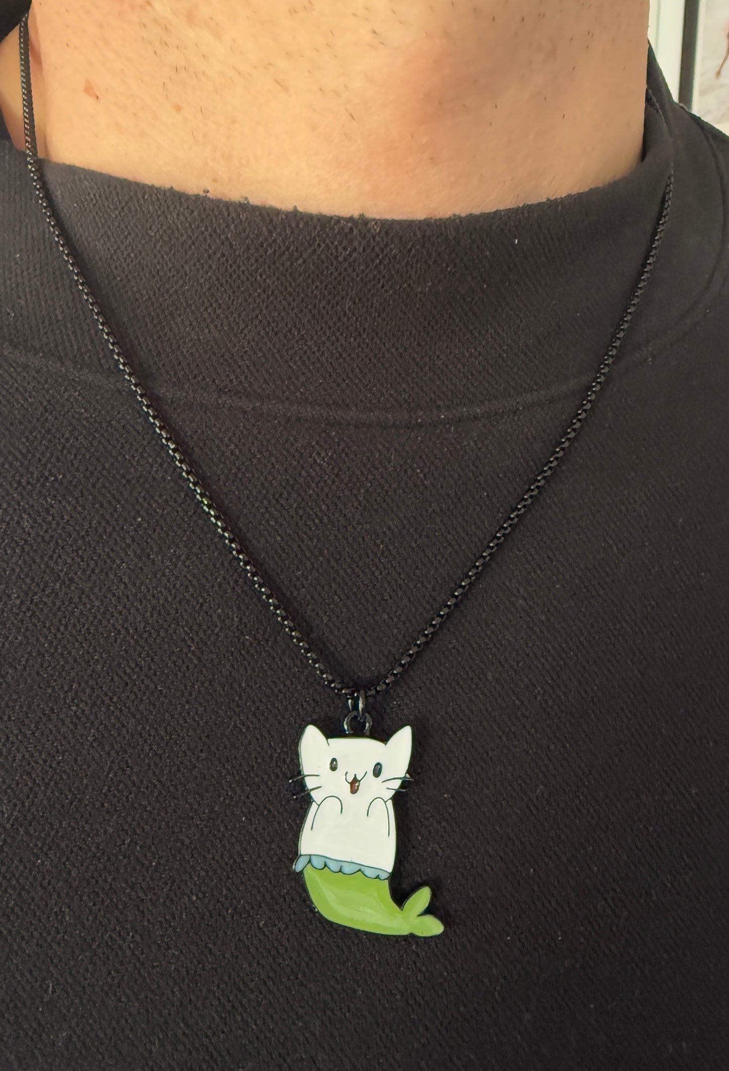 Happy Merkitty (necklace )