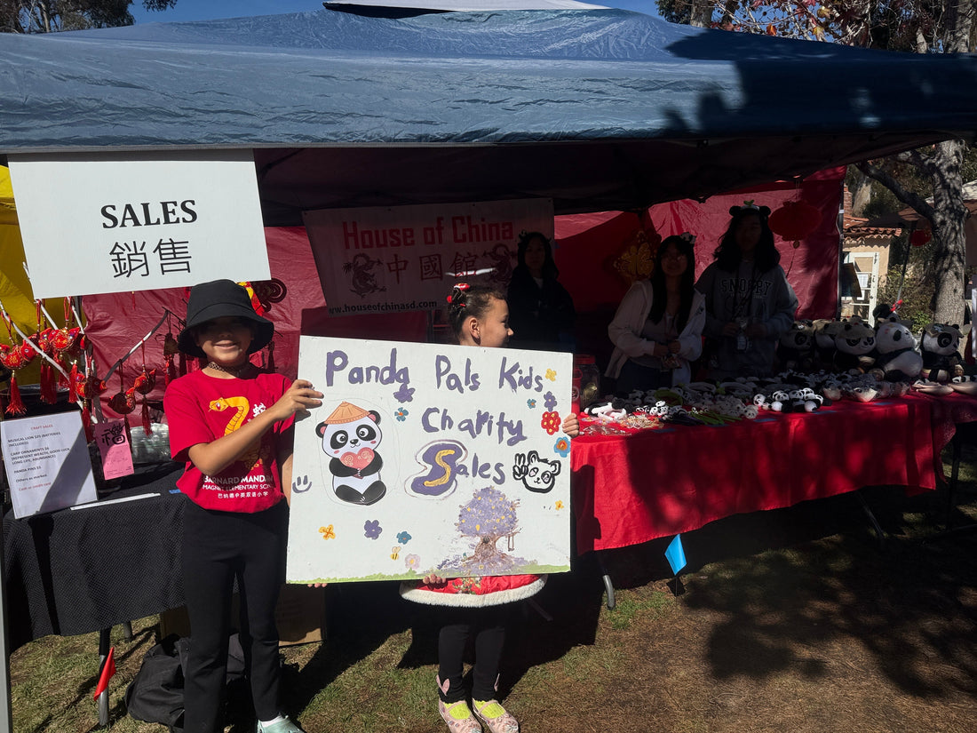 Panda Pals Charity Sale: Spreading Love & Support for House of China
