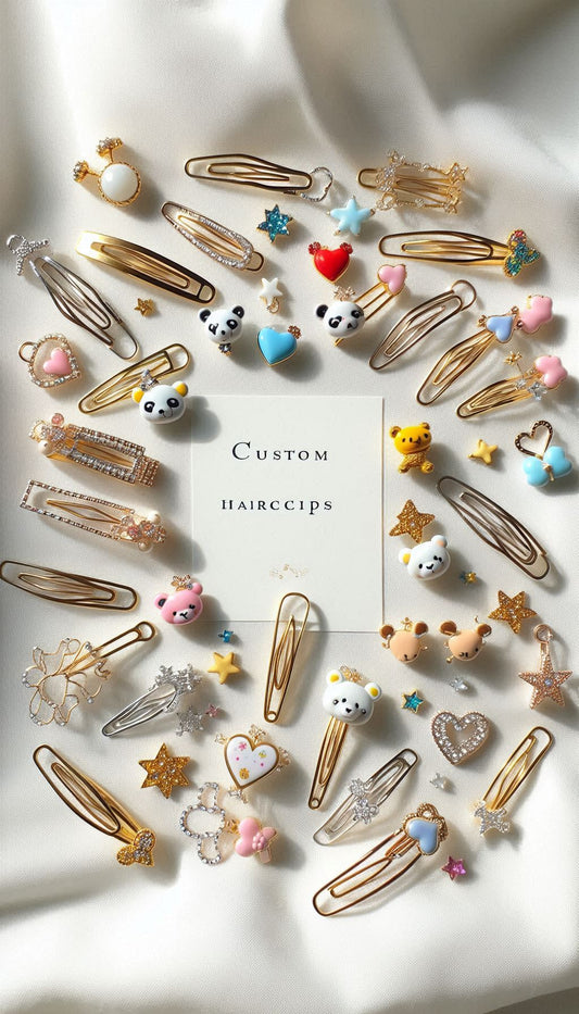 Custom Hairclips & Hair Ties